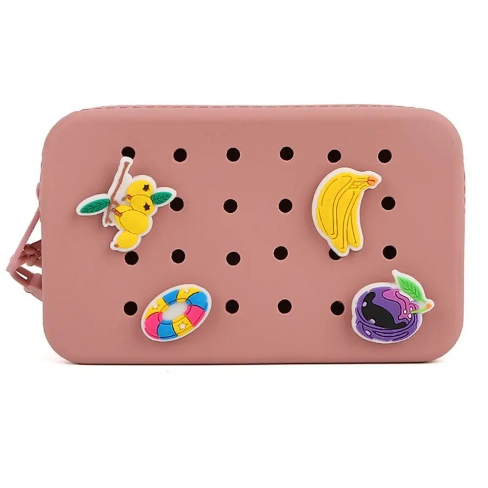Croxi Wallet – Porte-monnaie Silicone à Trous Multifonction