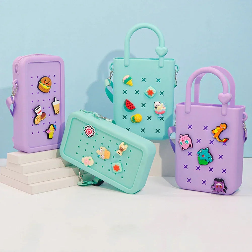 Croxi Cute – Mini Sac Bandoulière Silicone DIY