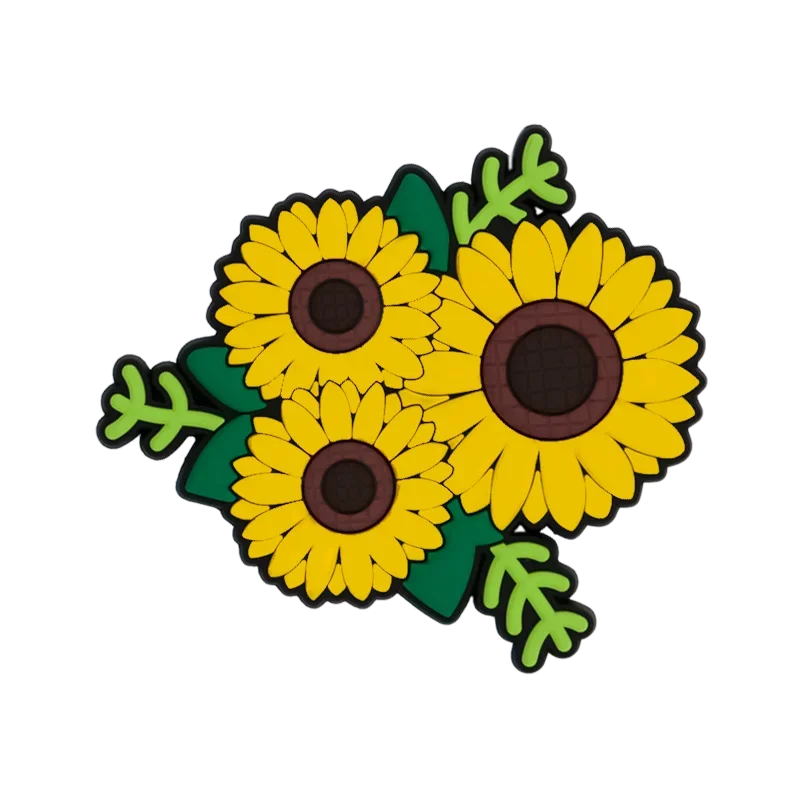 Croxi Charm Fruits & Plantes – Charm Décoratif Cactus, Arc-en-ciel & Fruits pour Sac