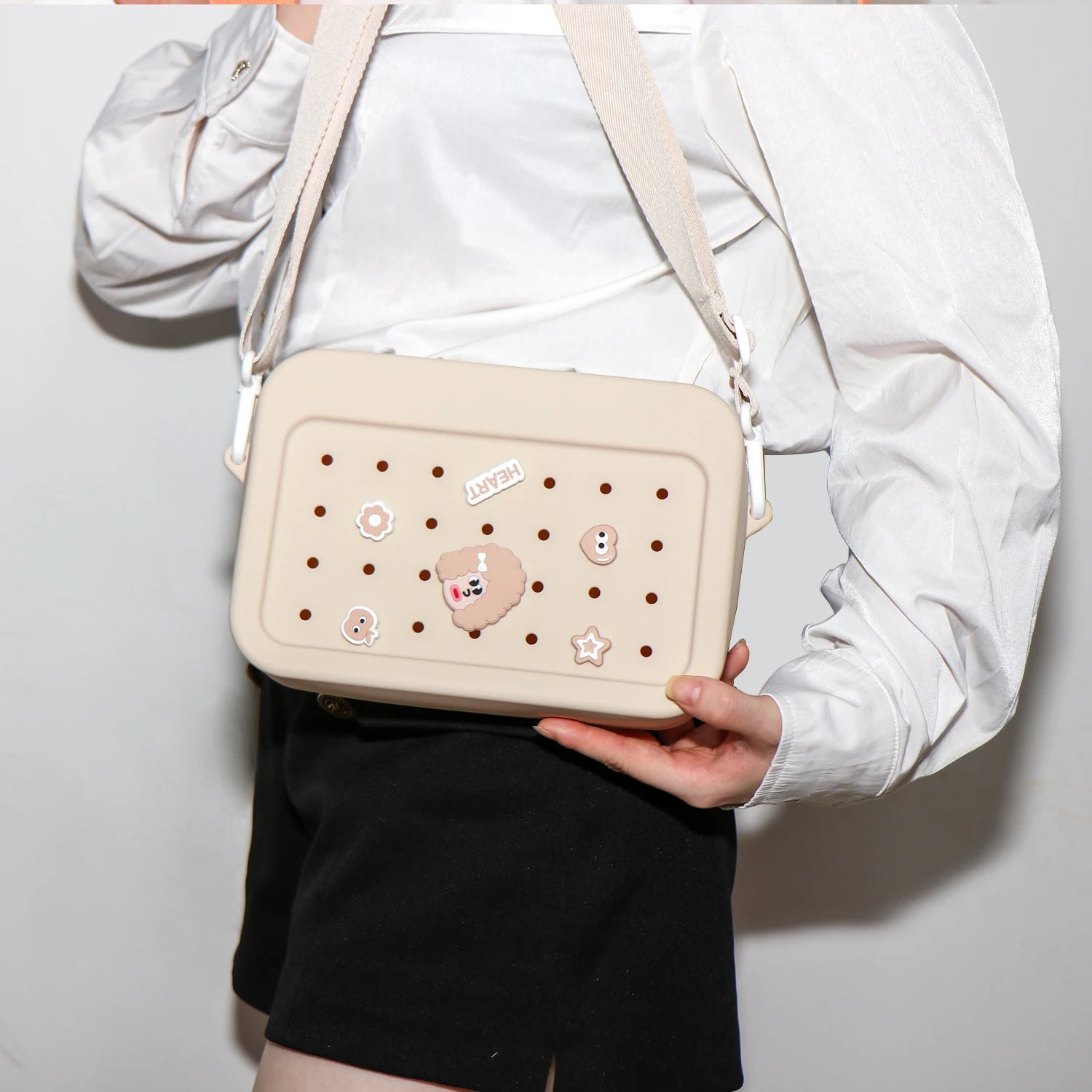Croxi One – Grand Sac Messenger Silicone Multifonction