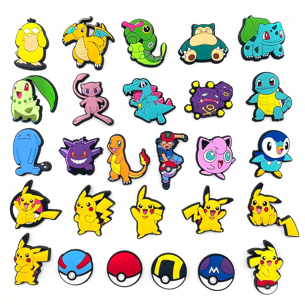 CROXi Charm Pokémon – Set 20 ou 27 Décorations Pikachu pour Sacs & Sabots