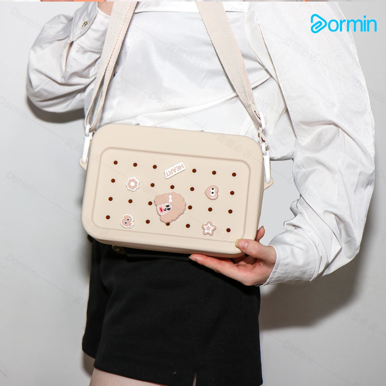 Croxi One – Grand Sac Messenger Silicone Multifonction