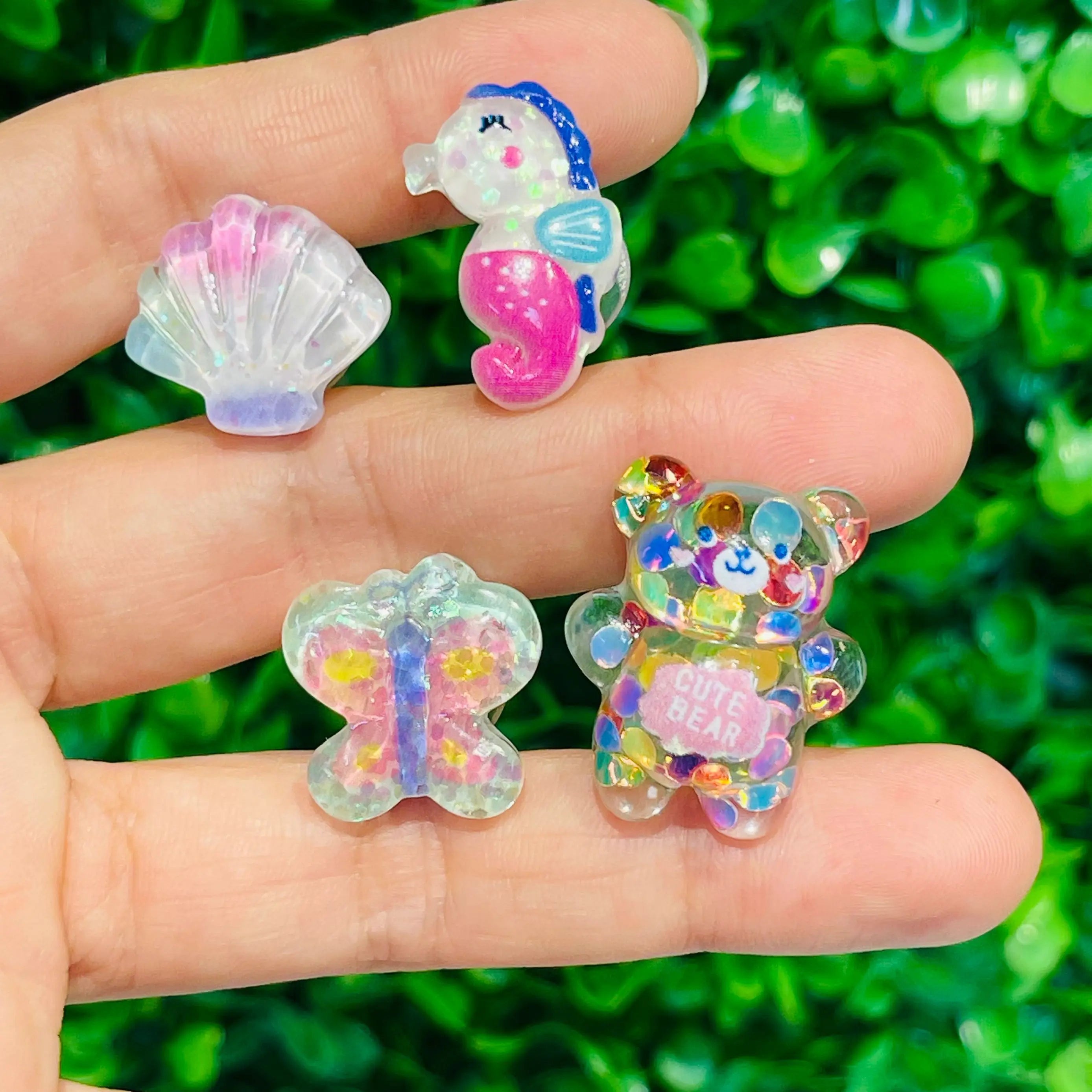 Lot de 10 Charms Cartoon – Décorations pour Sacs & Accessoires Enfants