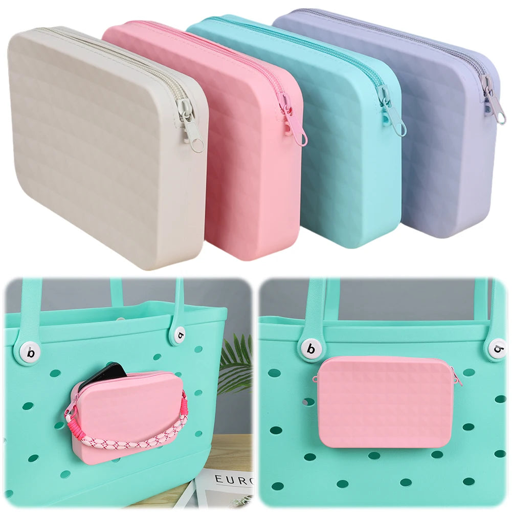 Croxi Pouch – Pochette Silicone Universelle pour Sac à Trous