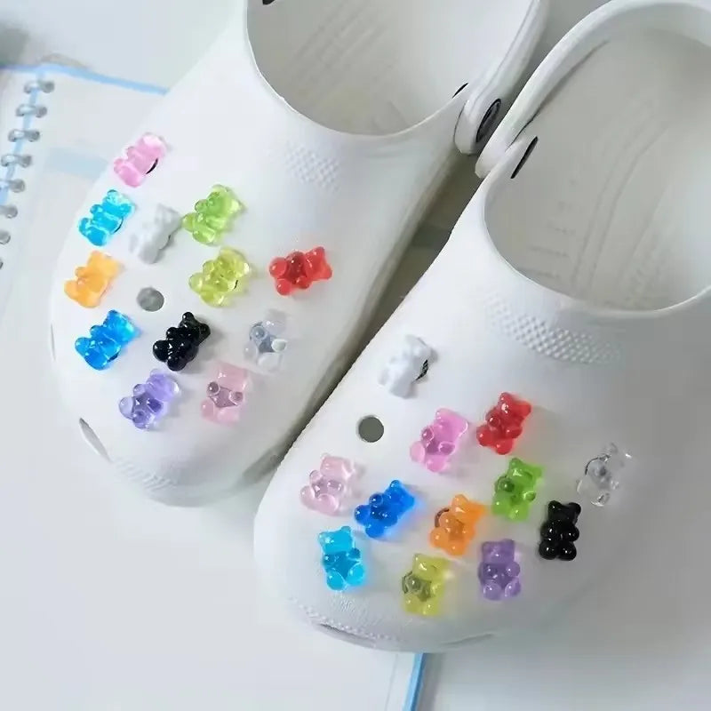 Croxi Charm Ours Jelly – Lot de Charms Lumineux DIY pour Sac & Accessoires