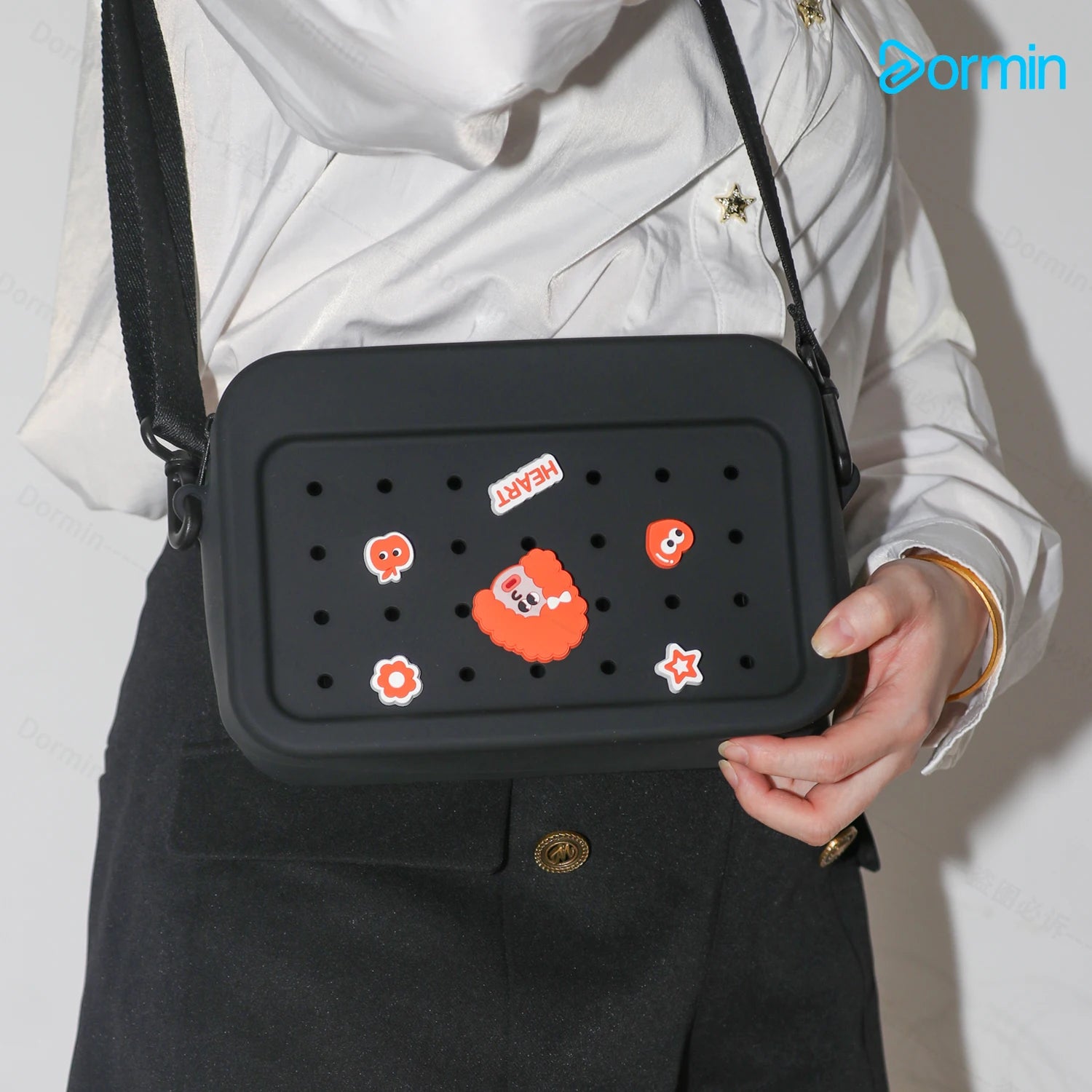 Croxi One – Grand Sac Messenger Silicone Multifonction