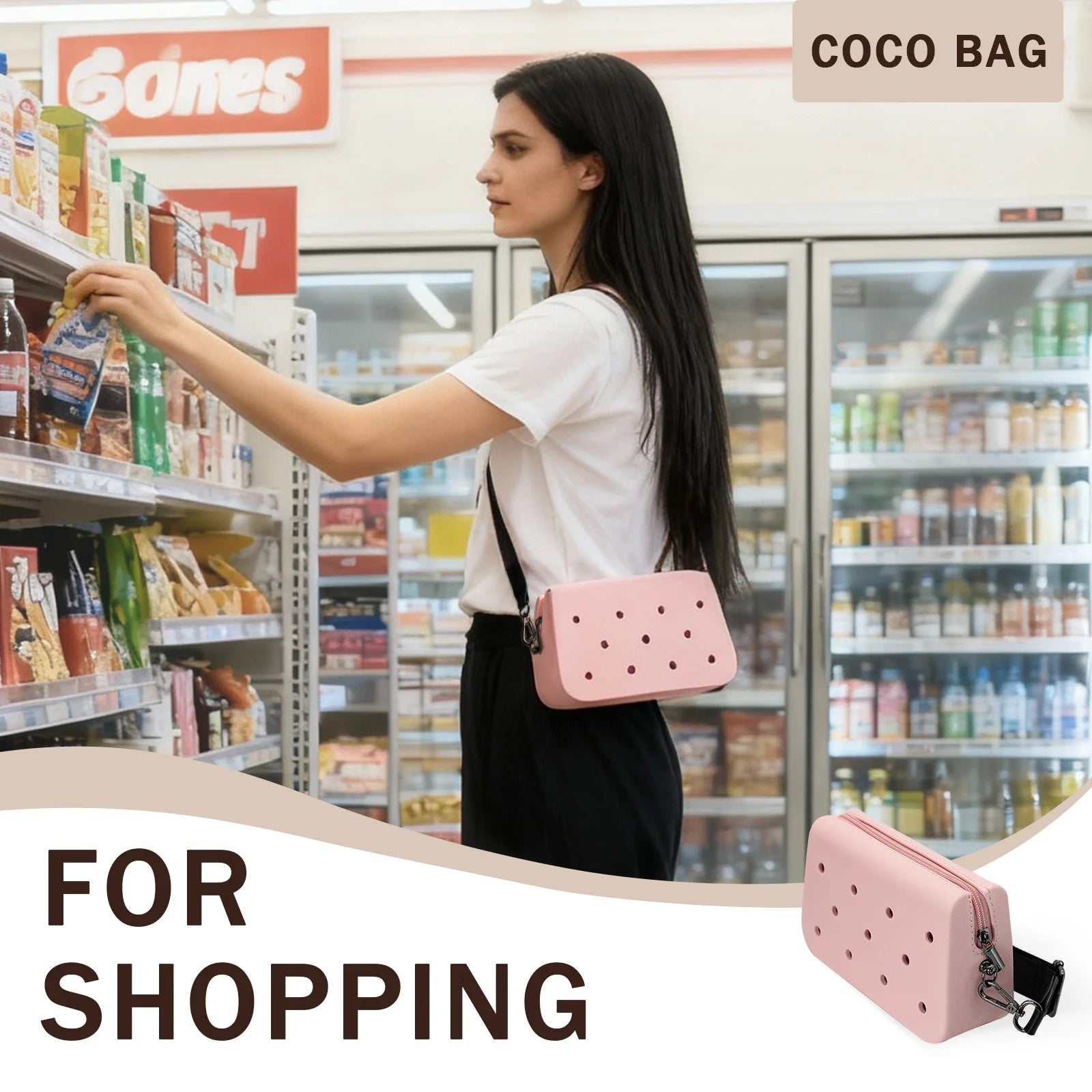 Croxi Pure – Tote Bag Caoutchouc Femme